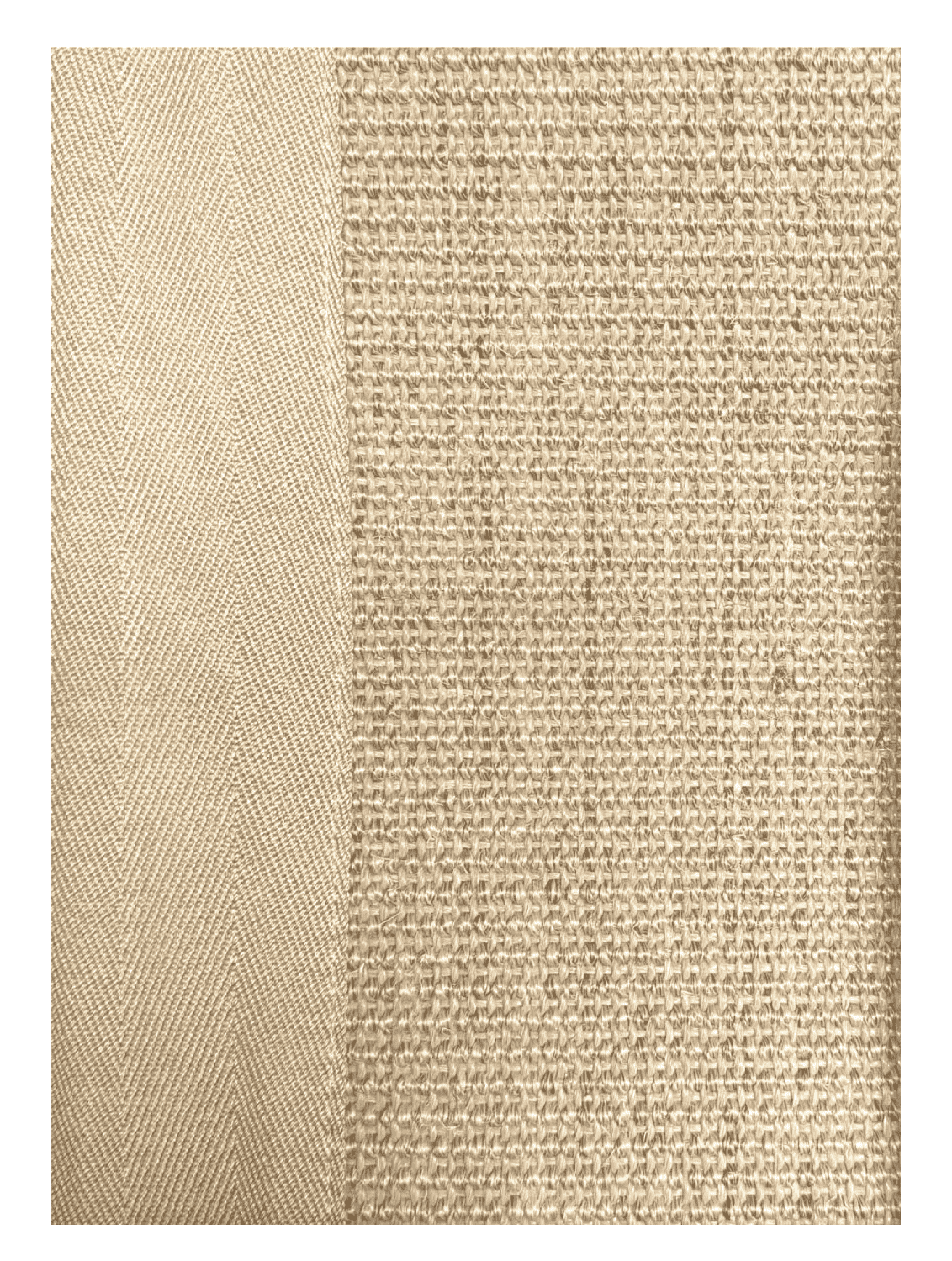 Alfombra Beige Sand Sisal Sintético