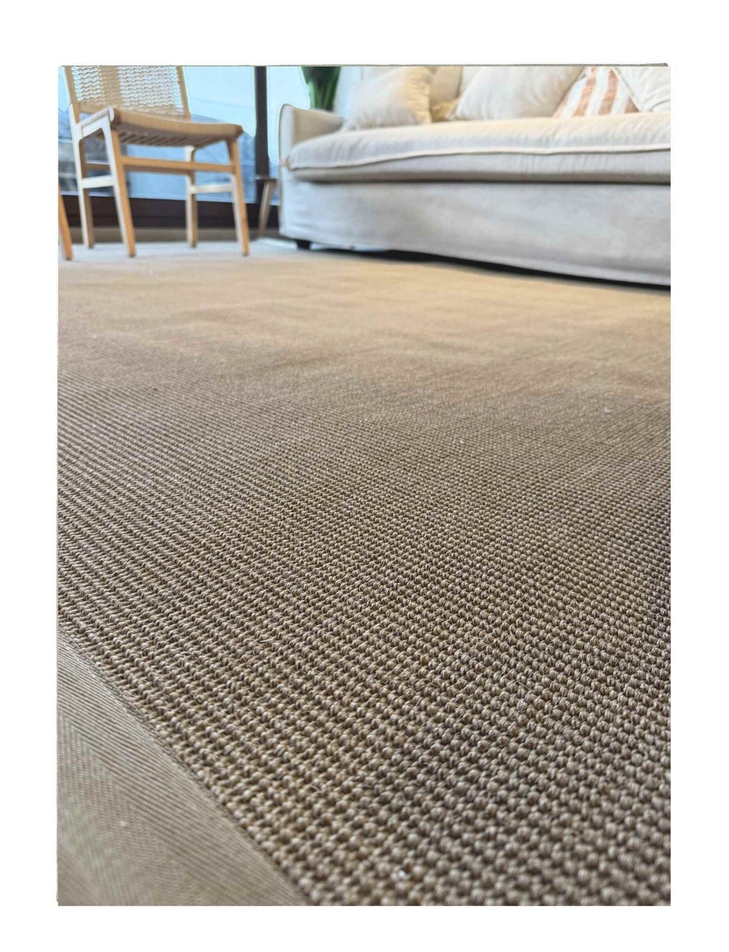 Alfombra Sisal Sintético Smoke Pasillo