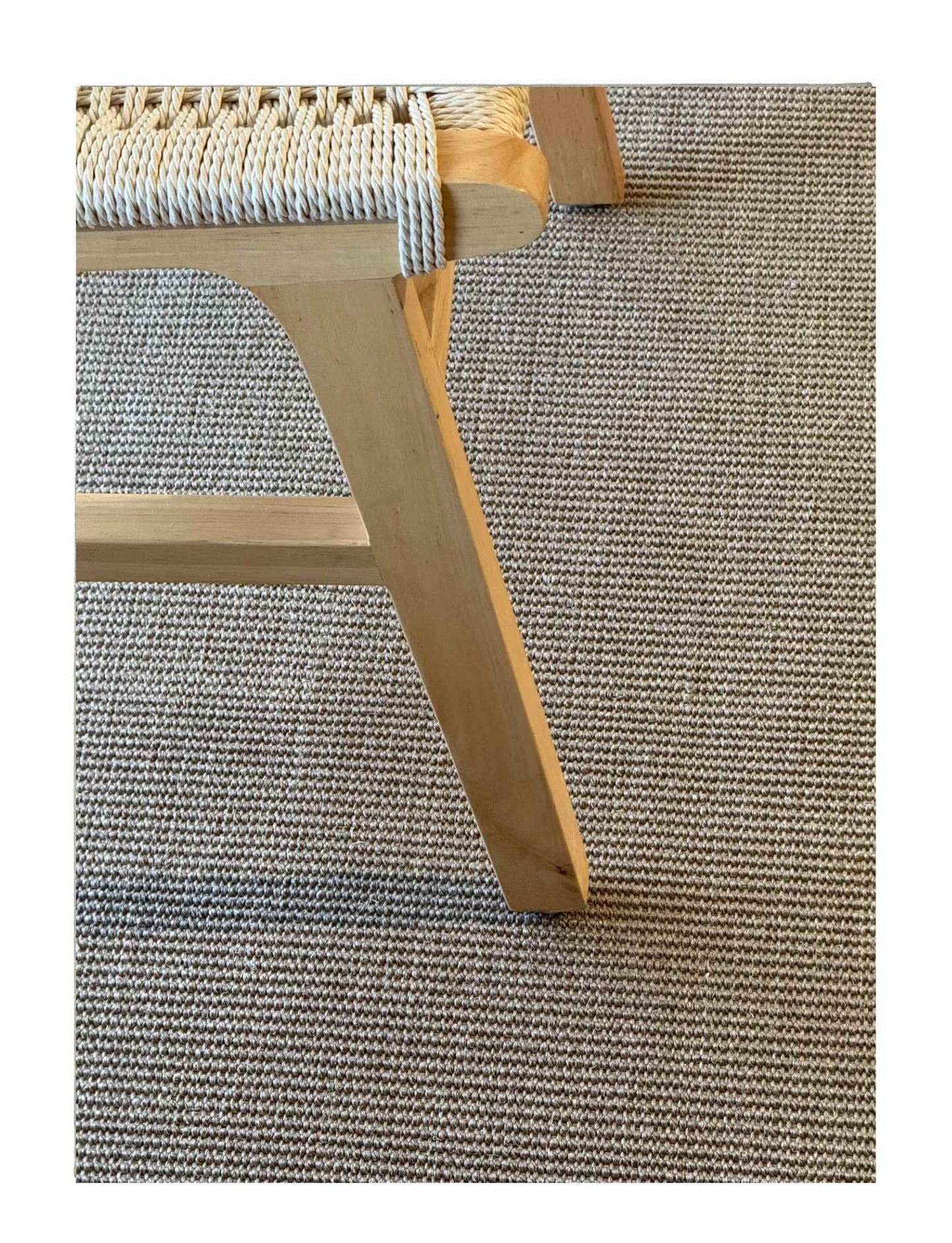 Alfombra Sisal Sintético Smoke Pasillo