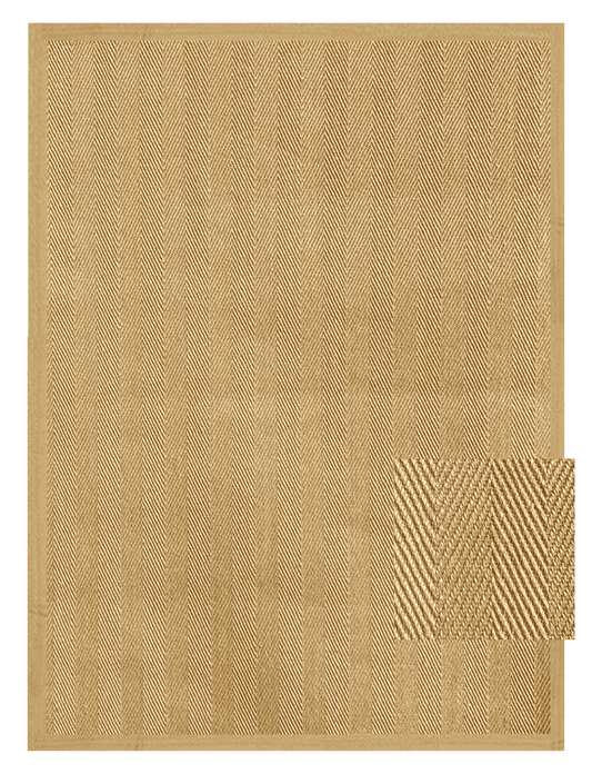 Alfombra Sisal Sintético Espiga Claro