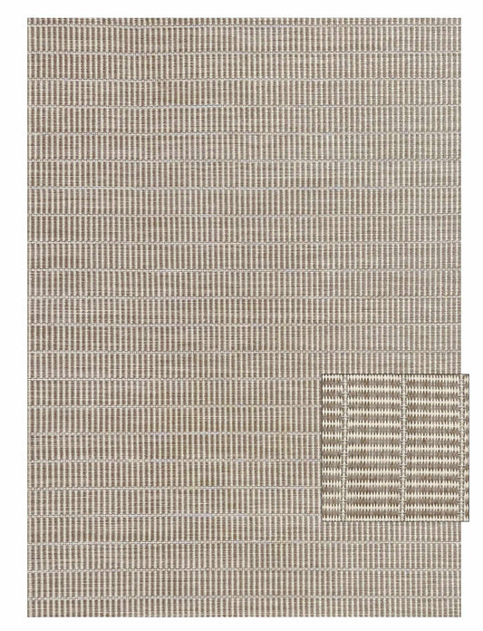 Alfombra Vinílica Florida Borde Costura