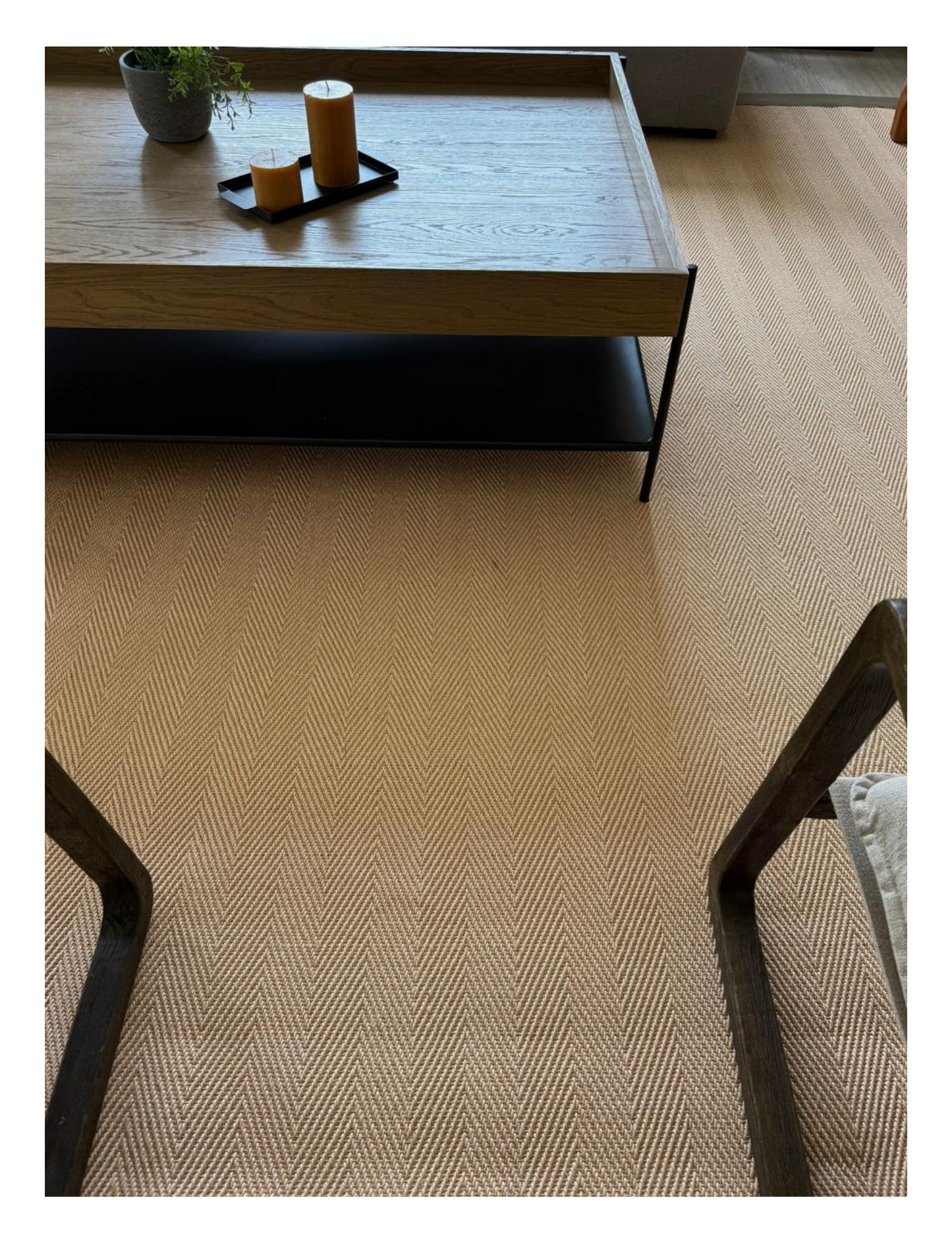 Alfombra Espiga Claro Sisal Sintético