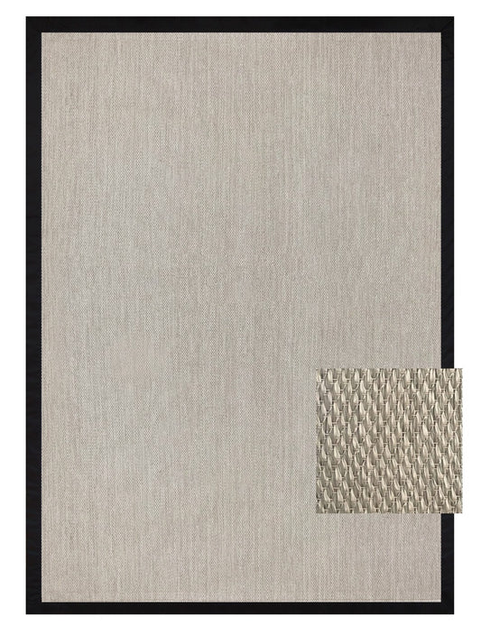 Alfombra Vinilica Lauria Borde Negro
