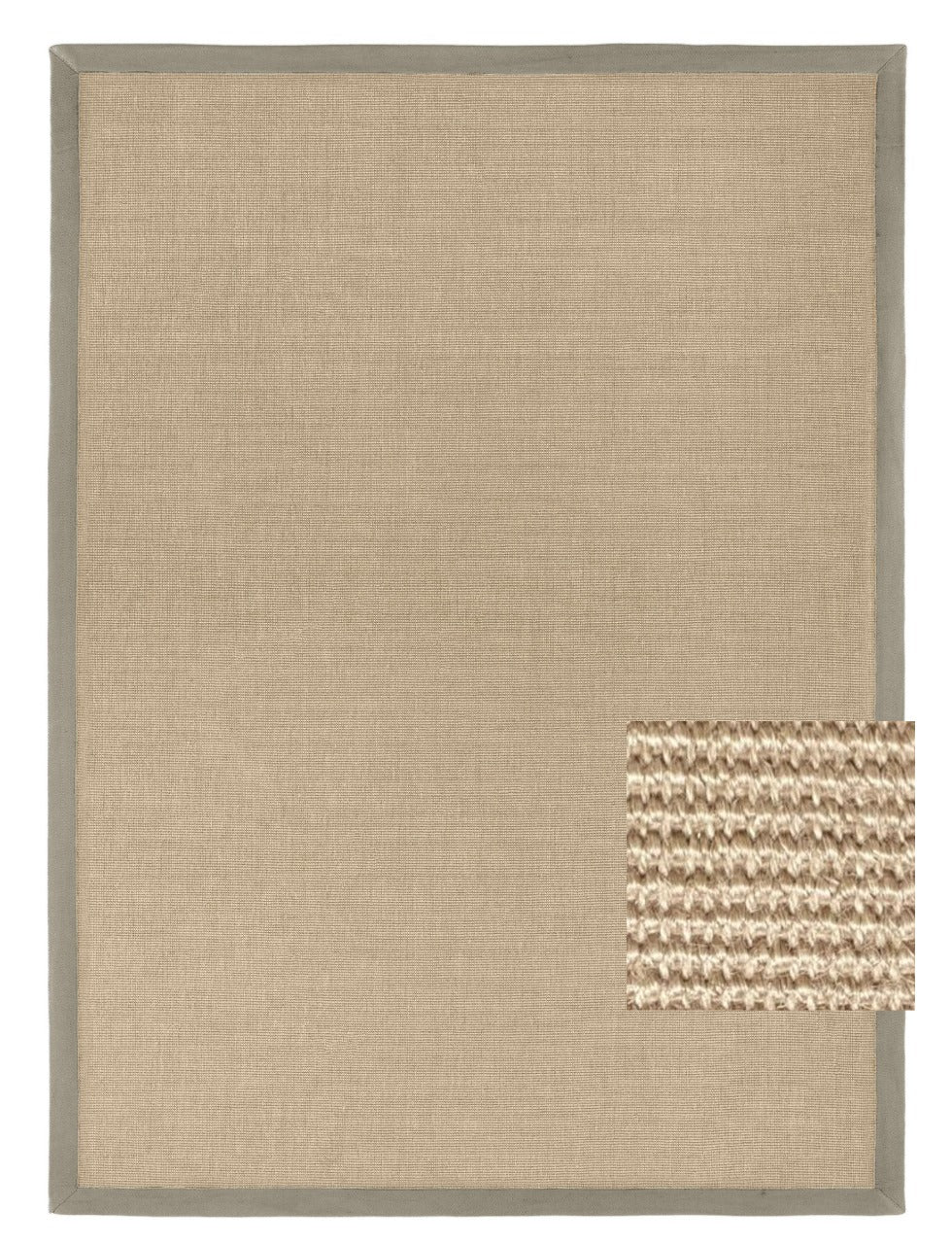 Alfombra Sisal Sintético Natural