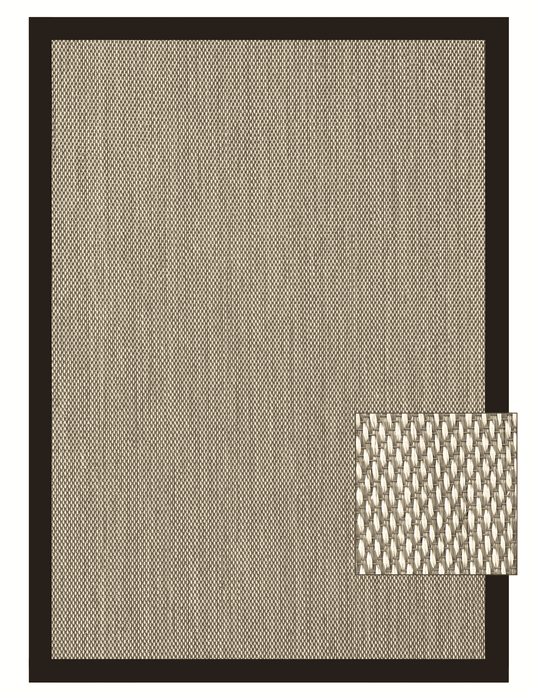 Alfombra Vinílica Telmo Borde Negro