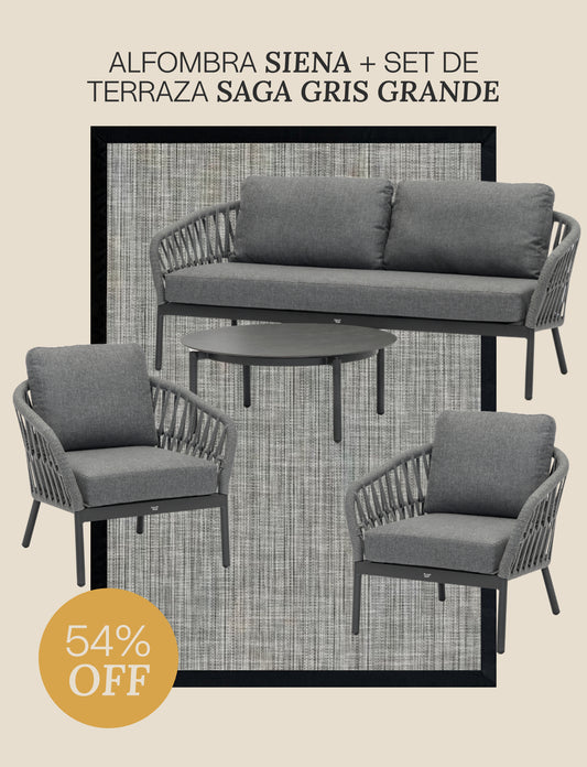 PACK 2 (SET GRANDE+ ALFOMBRA SIENA)