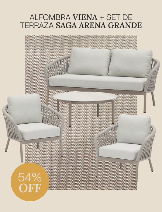 PACK 4 (SET GRANDE+ ALFOMBRA VIENA)