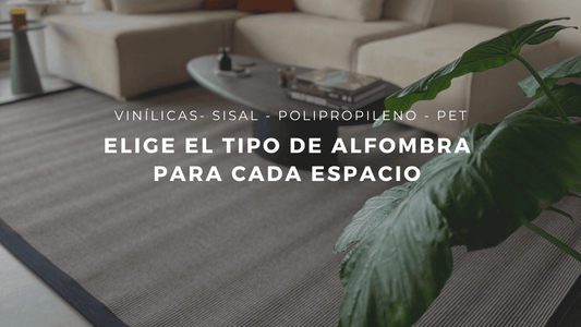 Elige el tipo de alfombra para cada espacio