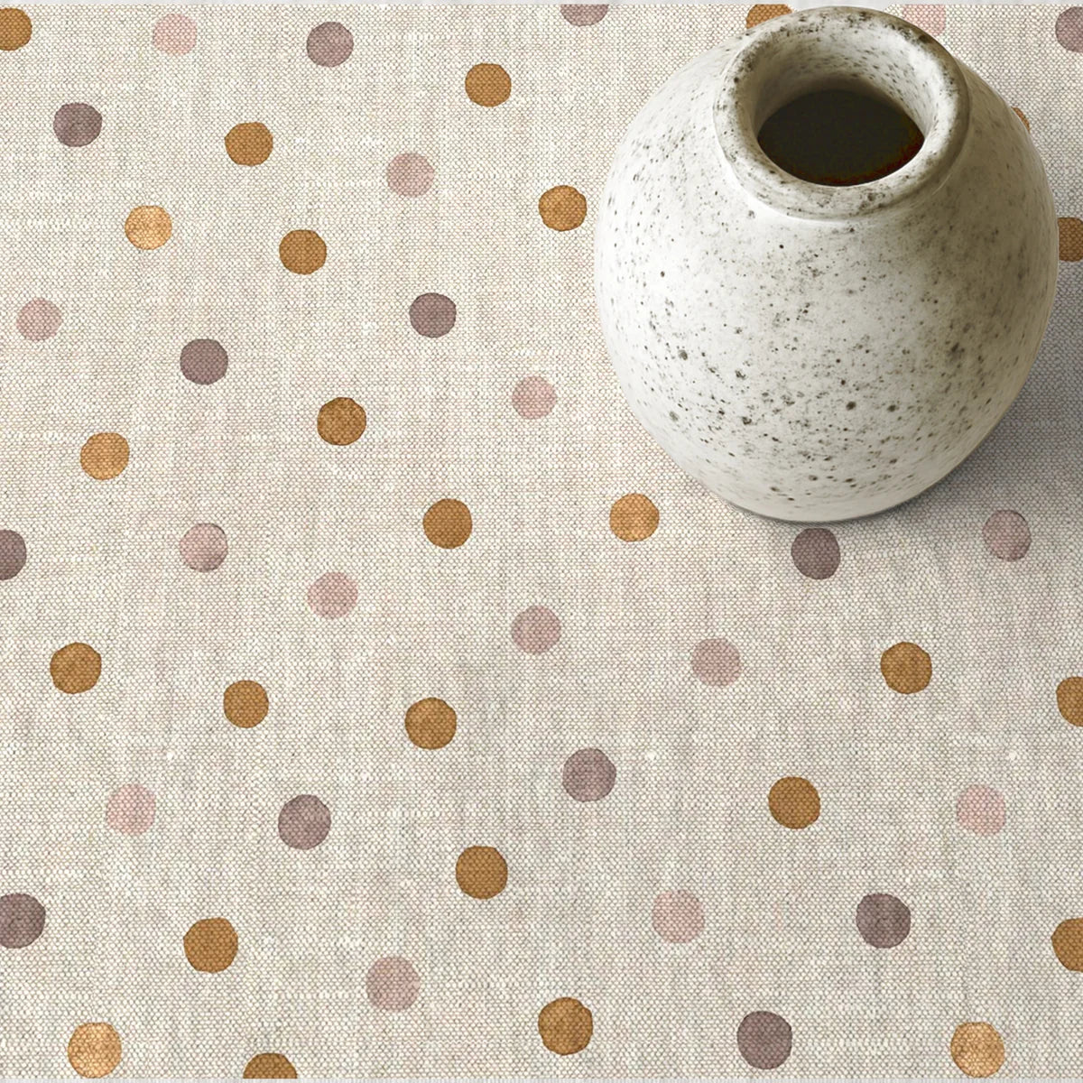 Mantel Antimanchas Resinado Puntos