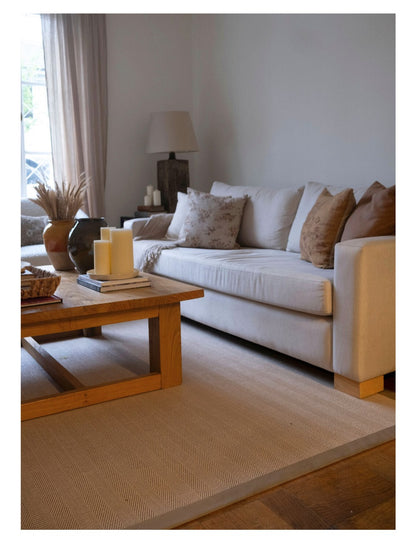 PREVENTA Alfombra Vinílica Atenas Borde Beige