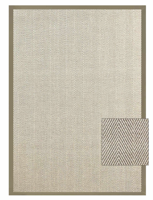 Alfombra Vinílica Atenas Borde Beige