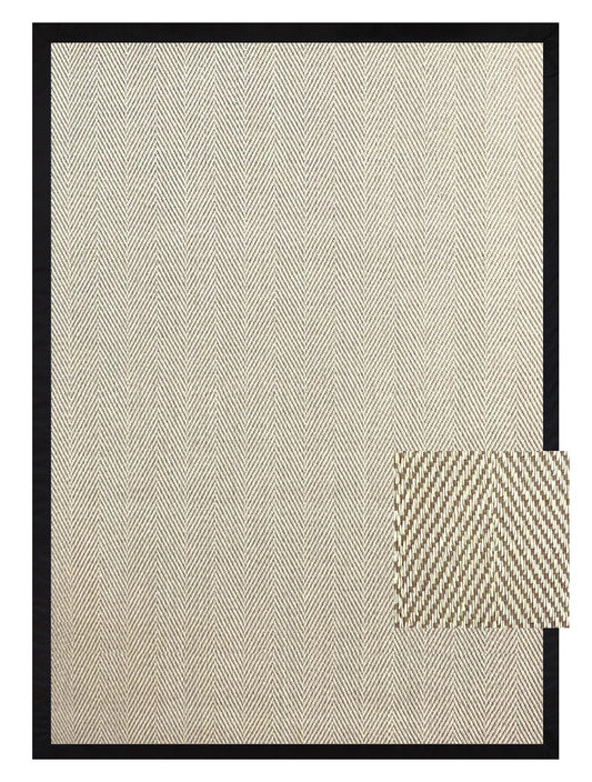 Alfombra Vinílica Atenas Borde Negro