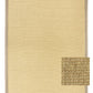 Alfombra Beige Sand Sisal Sintético
