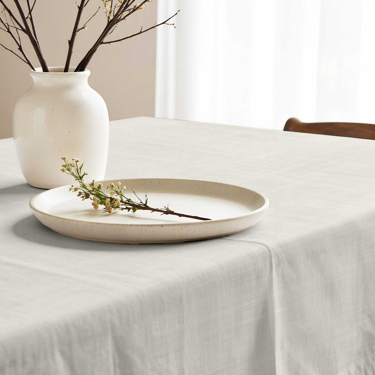 Mantel Antimanchas Resinado Beige Suau