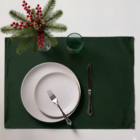 Individual Lino Verde (Pack 2 unidades)