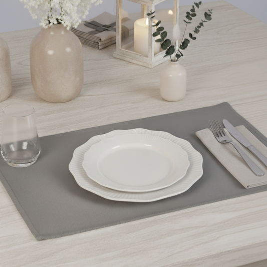 Individual Lino Gris (Pack 2 unidades)