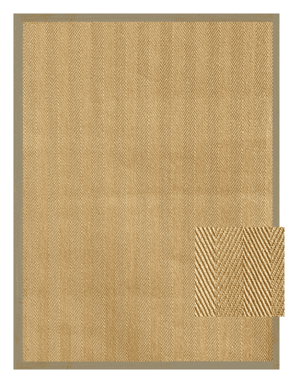 Alfombra Sisal Sintético Espiga Claro