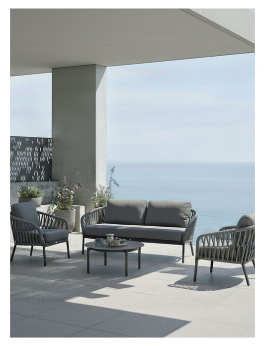 Set Terraza Saga Gris Grande
