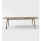 CYBER Mesa Extensible Beige Grande + 8 Sillas Ares