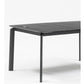 CYBER Mesa Extensible Aluminio Gris Mediana + 6 Sillas Cross