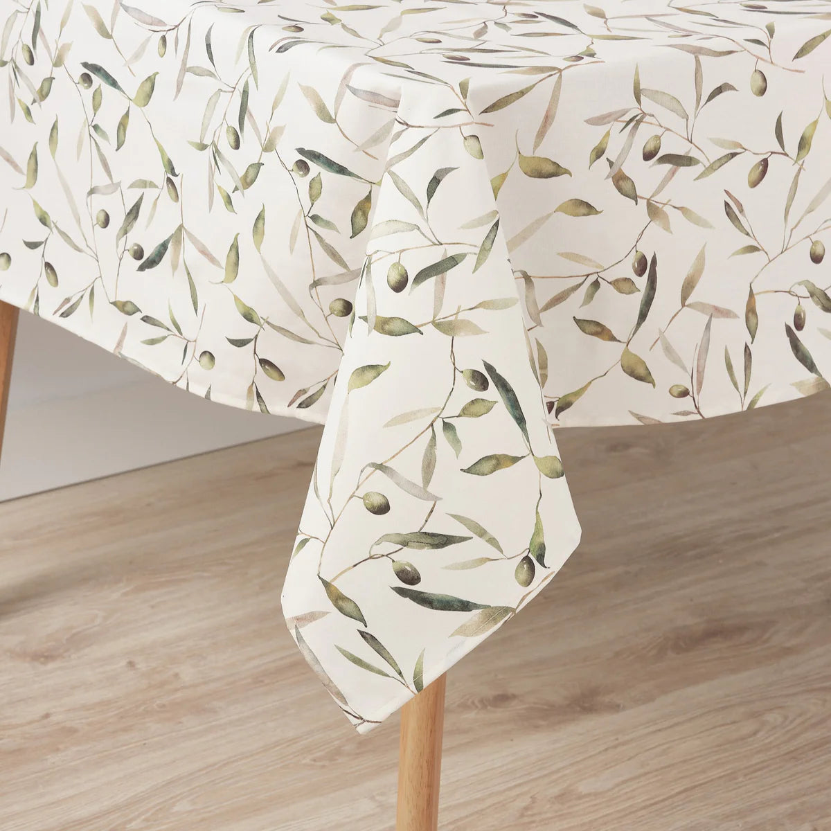 Mantel Antimanchas Resinado Oliva