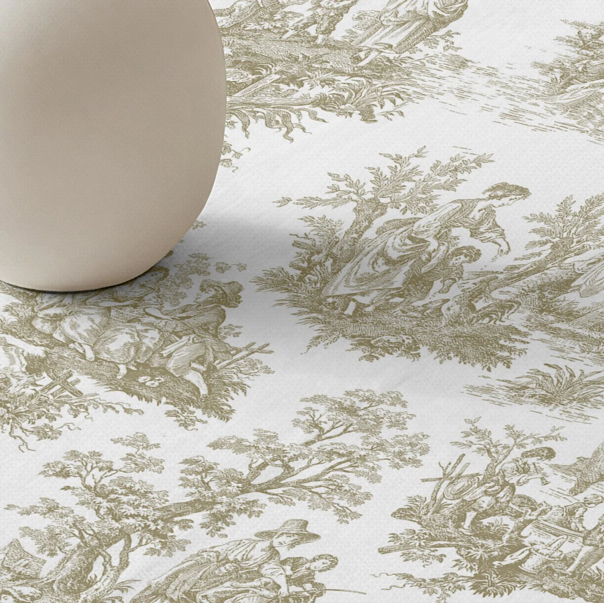 Mantel Antimanchas Resinado Paulo Beige
