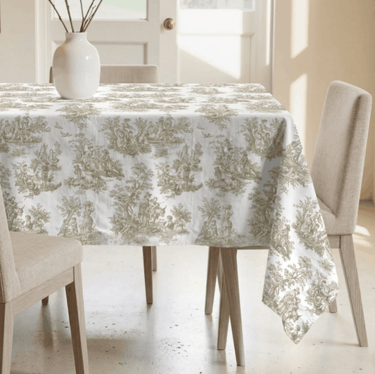Mantel Antimanchas Resinado Paulo Beige