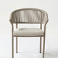 CYBER Mesa Extensible Beige Grande + 8 Sillas Ares