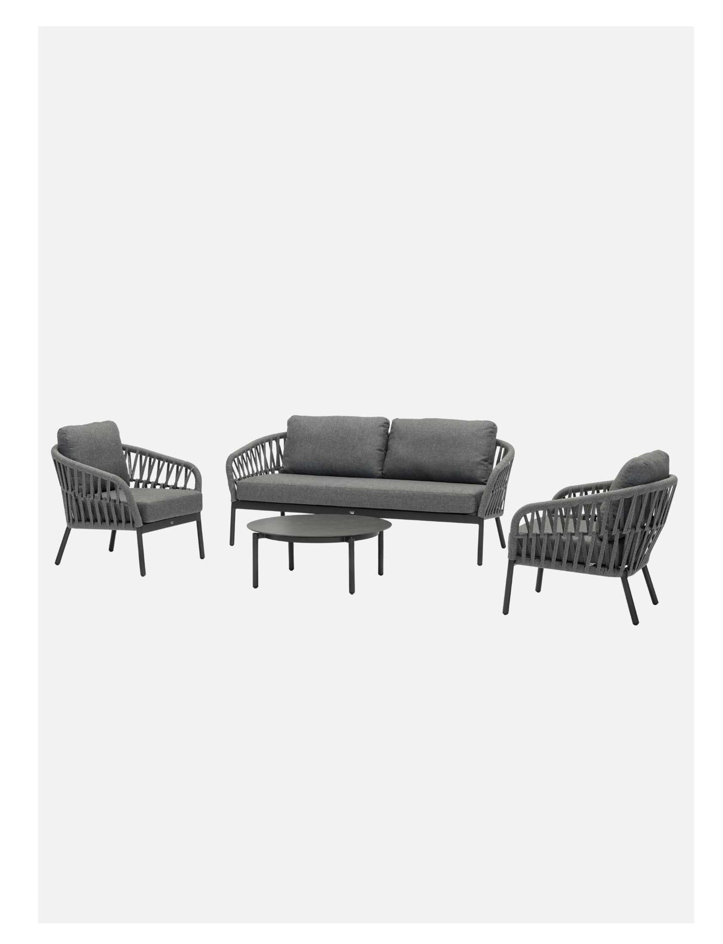 Set Terraza Saga Gris Grande