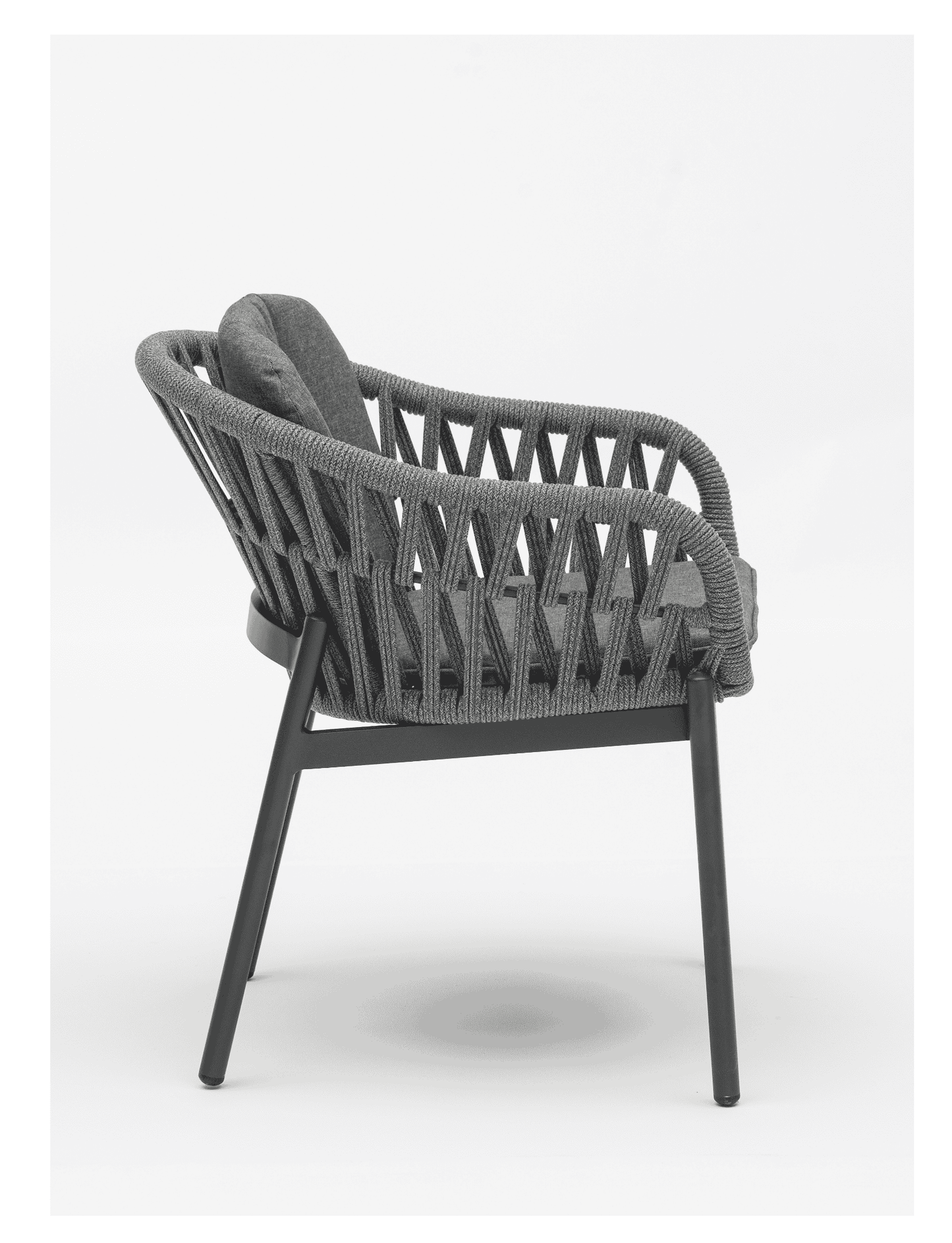 Silla Aluminio Aira Gris (2 unds)