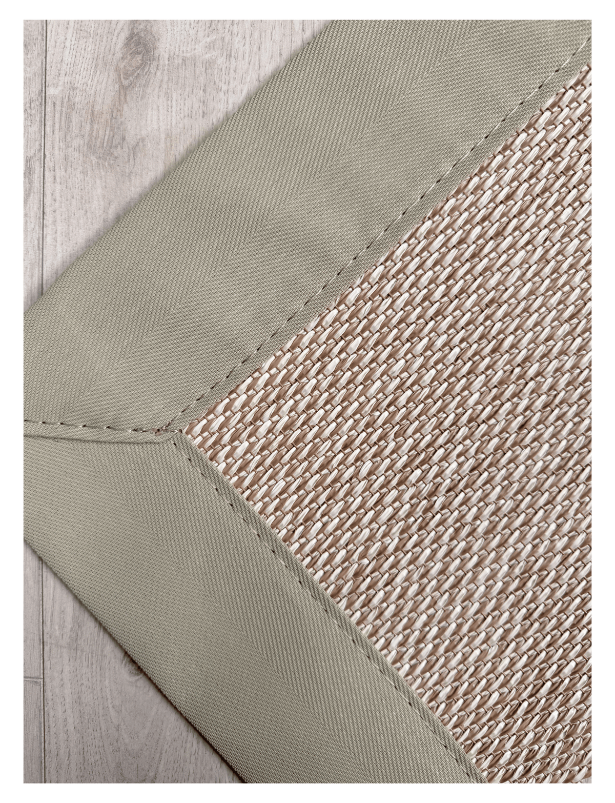 Alfombra Vinílica Telmo Borde Beige