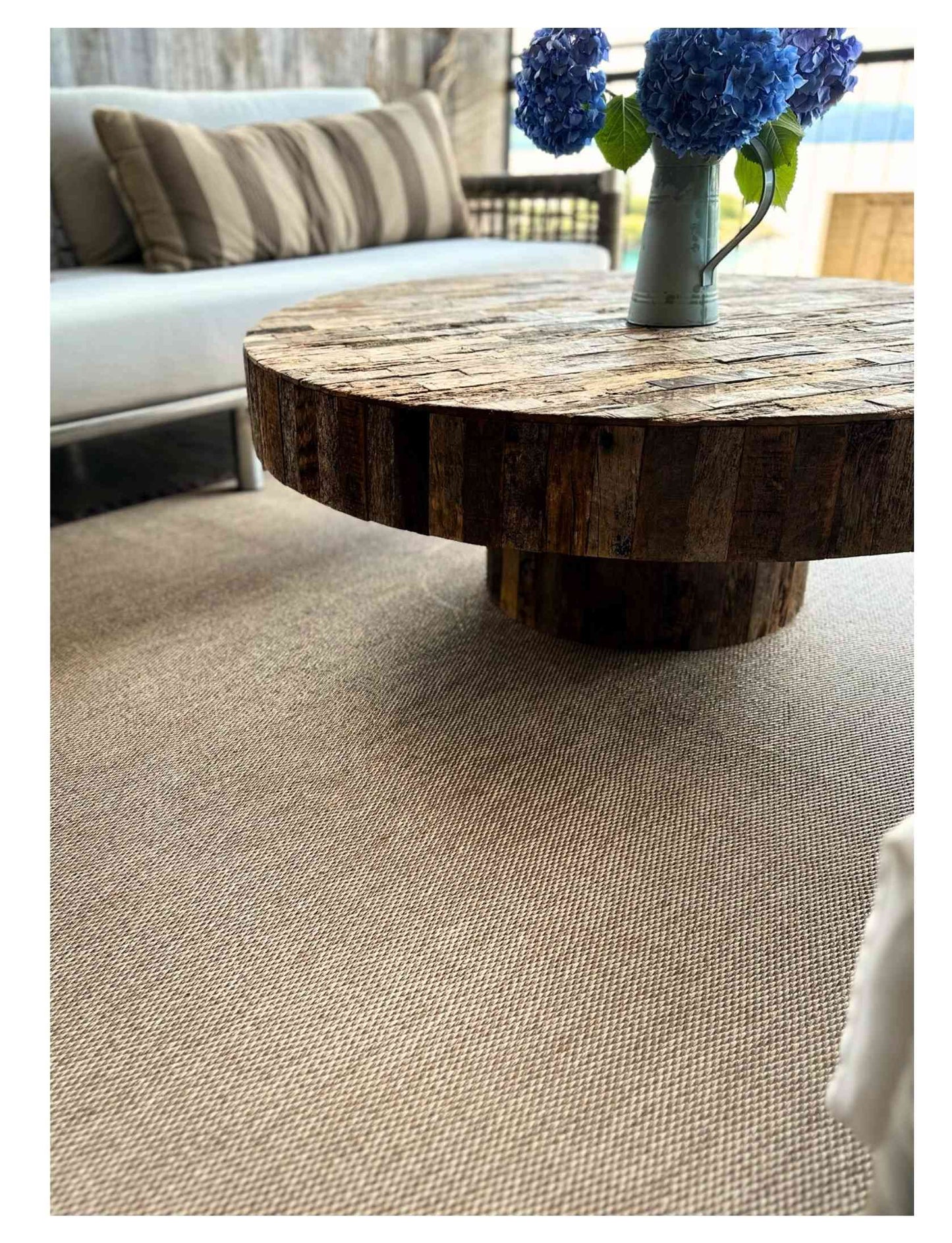 Alfombra Vinílica Telmo Borde Café