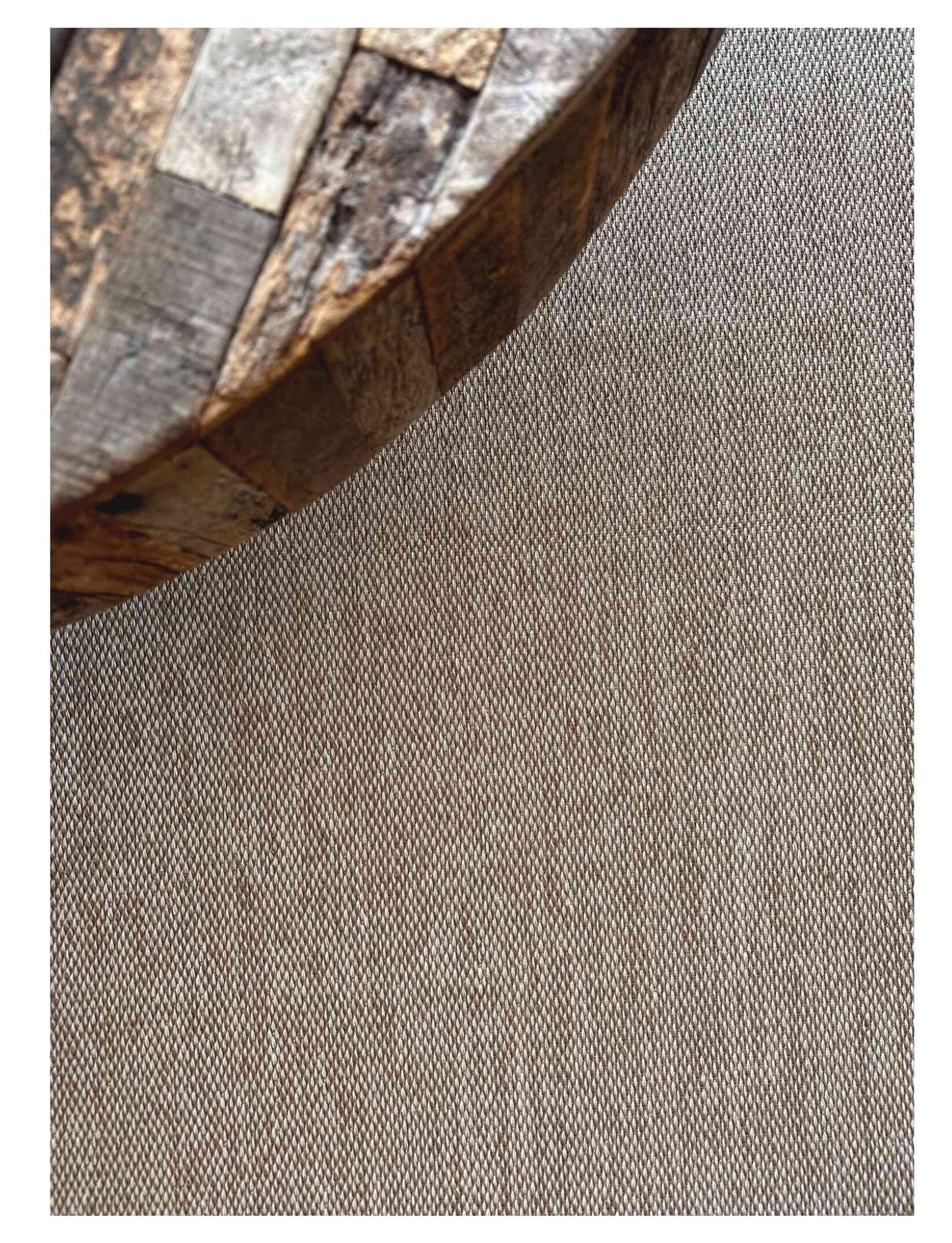 Alfombra Vinílica Telmo Borde Café