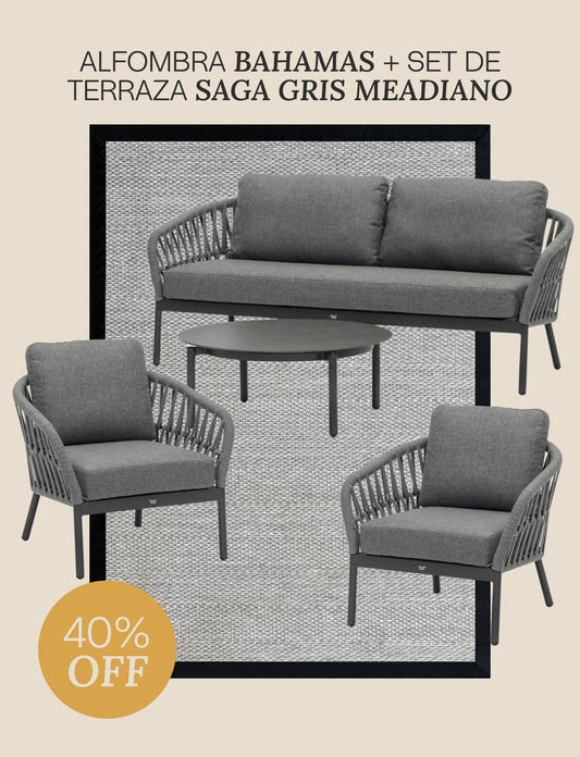 PACK 1 (SET MEDIANO + ALFOMBRA BAHAMAS)