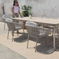 Mesa de Comedor Extensible Aluminio Arena Grande